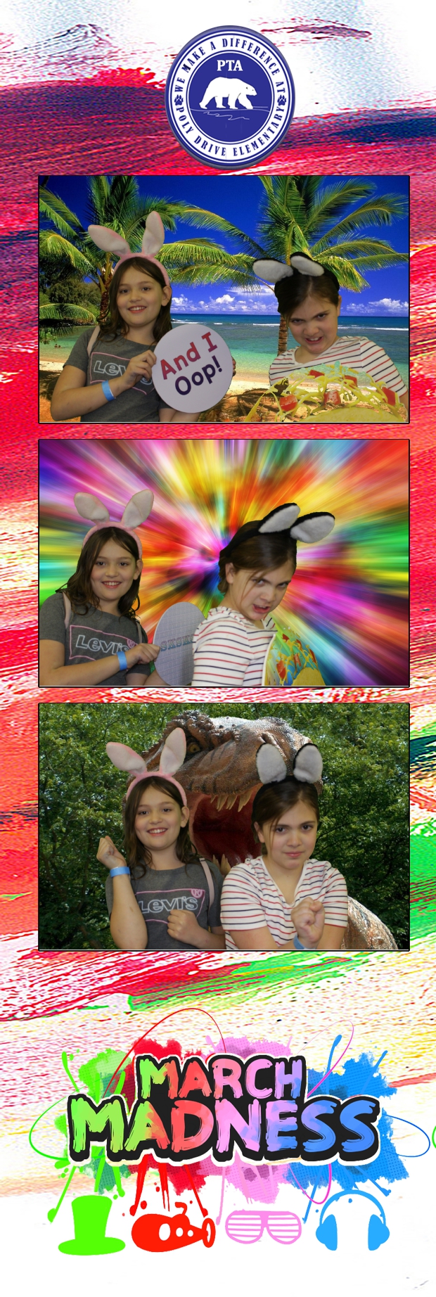 Poly Drive Elementary March Madness Carnival | View more photos from the event at gallery.photoboothbillings.com/u/PhotoBoothBillings/Poly-Drive-Elementary-March-Madness-Carnival